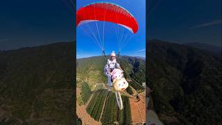 Amazing girl paragliding #shorts #paragliding