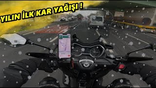 YAMAHA XMAX 250 İLE YILIN İLK KARI YAĞDI ! | YENİ MOTOR HEDEFLERİ ! | MOTOVLOG