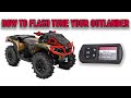 How to Flash a Can-Am Outlander with the Dynojet Power Vision 3!
