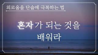 매일 이것을 실천했더니 인생이 바뀌었습니다ㅣ반드시 혼자만의 시간이 필요한 이유