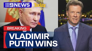 Vladimir Putin will remain Russian president | 9 News Australia