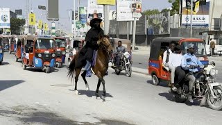 Somalia's 'first' female equestrian | AFP