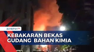 Kebakaran Gudang Bahan Kimia di Penjaringan, Api Diduga Berasal dari Korsleting Arus Pendek