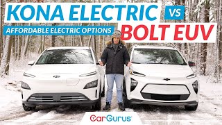 Chevy Bolt EUV vs Hyundai Kona Electric