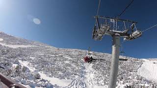 Borovets 2020 Ski resort, fun up the mountain on the Markudjik 1 Blue