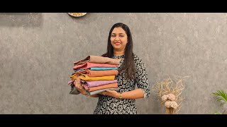 Semi Tussar suits കളക്ഷൻസ്  ||  𝐆𝐋𝐈𝐓𝐙𝐈𝐍𝐃𝐈𝐀 FASHIONS 🥰👌