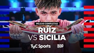 Rodrigo Ruíz vs. Alexis Sicilia  - Boxeo de Primera - TyC Sports