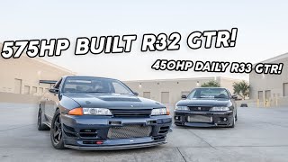 The ULTIMATE GTR Shoot! | 575hp R32 GTR & Daily 450hp R33 GTR