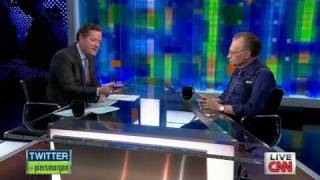 CNN Official Interview: Why Larry King thinks Piers Morgan is dangerous