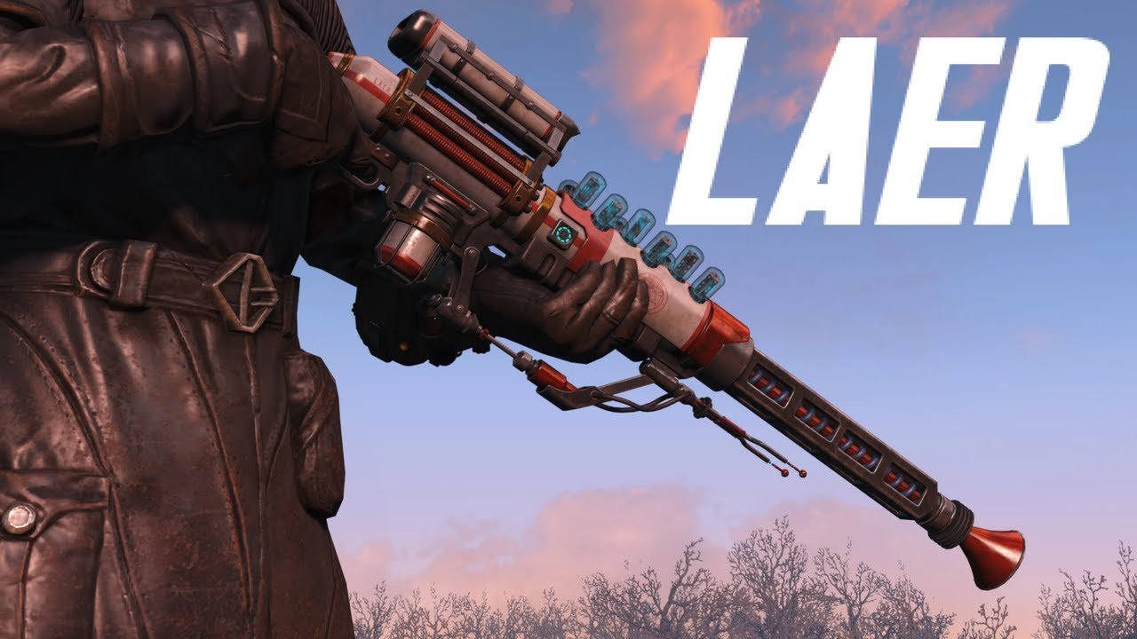 Fallout 4 automatic laser фото 25