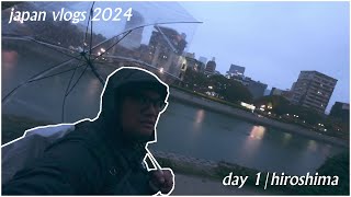 🇯🇵 japan vlogs, day 1: A Rainy Day in Hiroshima