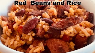 Easy Recipe Red Beans and Rice!