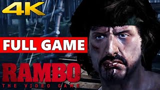 Rambo: The Video Game Full Walkthrough Gameplay - No Commentary 4K (PC Longplay)