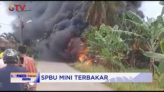 SPBU Pertamini di Aceh Utara Ludes Terbakar #BuletiniNewsPagi 02/11