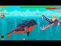 Hungry Shark Evolution - Pyro Shark Gameplay: Fire vs Water! (Android)