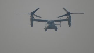 厚木基地の空-128 '14/7/15 (MV-22B初登場/P-1#06の左翼にミサイル？)