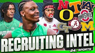 Latest Recruiting Intel Around The Country 🧠 🏈 | Alabama, Auburn, Ohio State, Oregon, Tennessee