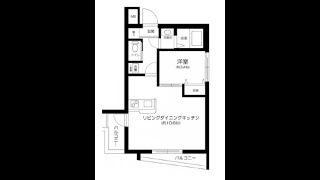 京浜急行本線平和島駅近カウンターキッチンの1LDK32.30㎡　東京都大田区大森本町2丁目　2017年1月築RC鉄筋コンクリート造地上5階建て総戸数14戸の人気賃貸マンション　ヴィエント大森本町