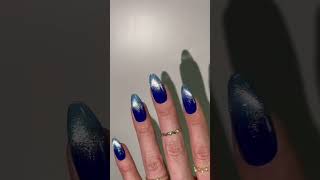 Mesmerizing Blue Cat Eye Nail Art Showcase | Stunning Designs 💙 #nails #nailartdesigns