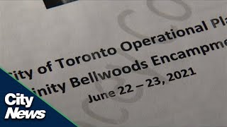 New documents show Toronto planned encampment clearing operation for months