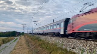 Ein #Nightjet auf der Pottendorfer Linie. Good night! #oebb #railway #train