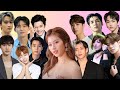 TWICE Sana Interaction with 17 Male Idols | Part 2