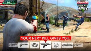 Can You Beat GTA 5 If Every Kill RANDOMIZES Your Weapon?