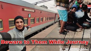 Amritsar to Kolkata Train Journey | Akal Takht Express | Track पर कैसे गांजा पिया पता है 😱