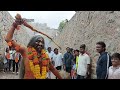 potharaju creazy entry potraj sudden entry golconda bonalu 2022