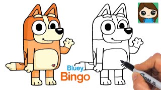 How to Draw Bingo | Bluey
