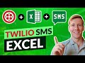 How To Send Bulk SMS From Excel With TWILIO + VBA [Excel Template]