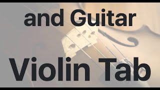 Learn and Guitar on Violin - How to Play Tutorial