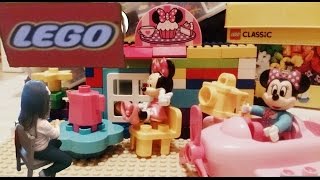 LEGO DUPLO MINNIE'S CAFE + LEGO CLASSIC - レゴ®デュプロ ミニーのカフェとレゴ®クラシックで遊んだよ!