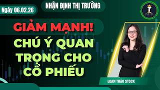 Chứng Khoán Hôm Nay | Nhận Định Thị Trường | Giảm Mạnh | Chú Ý Quan Trọng Cho Cổ Phiếu