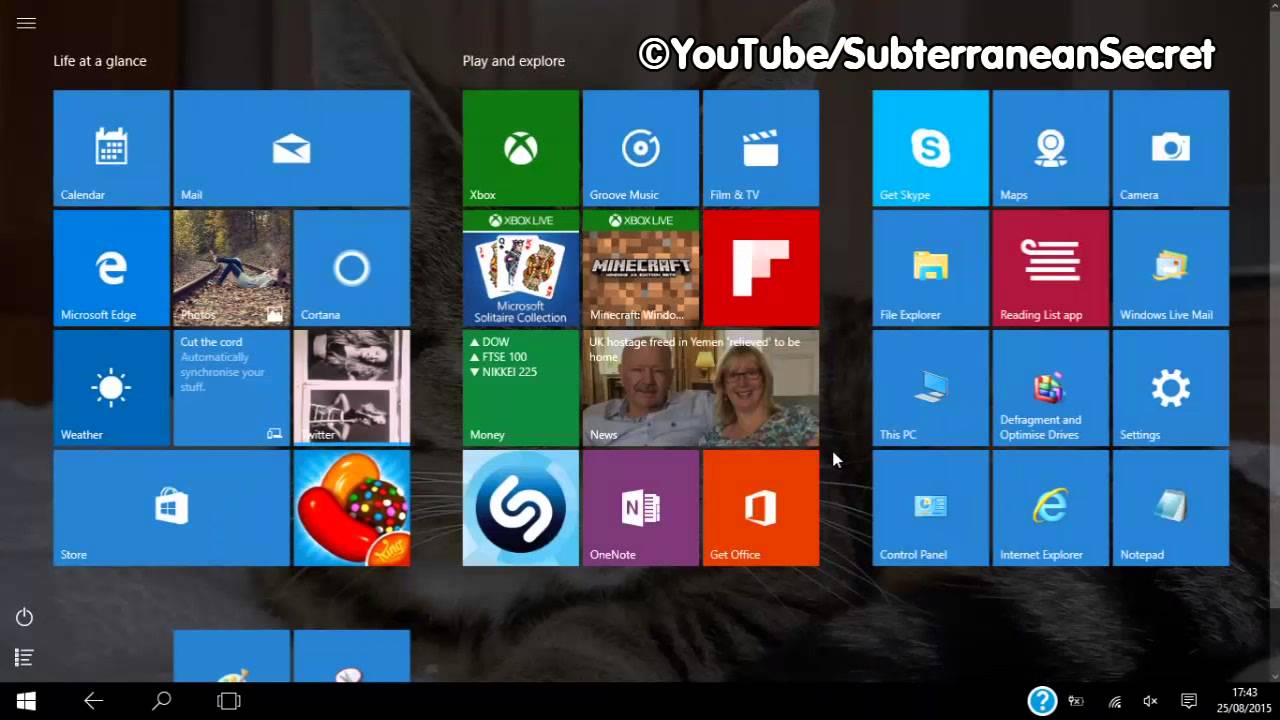 How To Use Tablet Mode In Windows 10 - YouTube