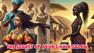 The Secret of Akua's hair Salon #story #tales