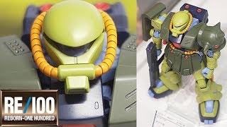 【2019年7月発売 ガンプラ】RE/100 1/100 ザクII改のガンダムベース展示写真・映像 /『機動戦士ガンダム0080 ポケットの中の戦争』[一般販売]