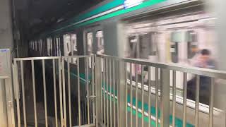 東京メトロ9000系9102F 56S各駅停車浦和美園行き　埼玉高速鉄道埼玉スタジアム線南鳩ヶ谷到着