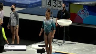 Kaliya Lincoln - Vault, WOGA - 2021 US Championships