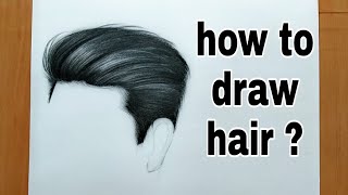 How to draw Hair. Real-time Video