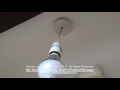 review of minger b22 9w pir led light bulb