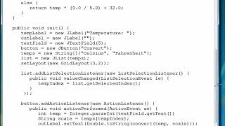 1204 Java Applets Exercise
