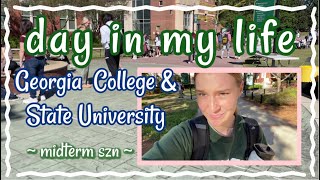 a *stressful* day in my life in COLLEGE! // Georgia College