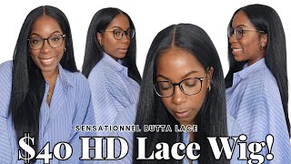 $40 Textured Banger! NEW Sensationnel PRE-CUT Butta Lace Wig UNIT 2 HD Lace Begi