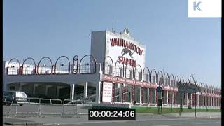 1990s UK, Walthamstow Stadium Archive Footage