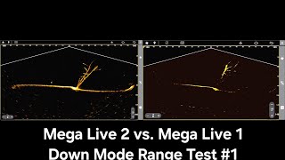 Mega Live 2 vs. Mega Live 1 - Down Mode Range Test #1
