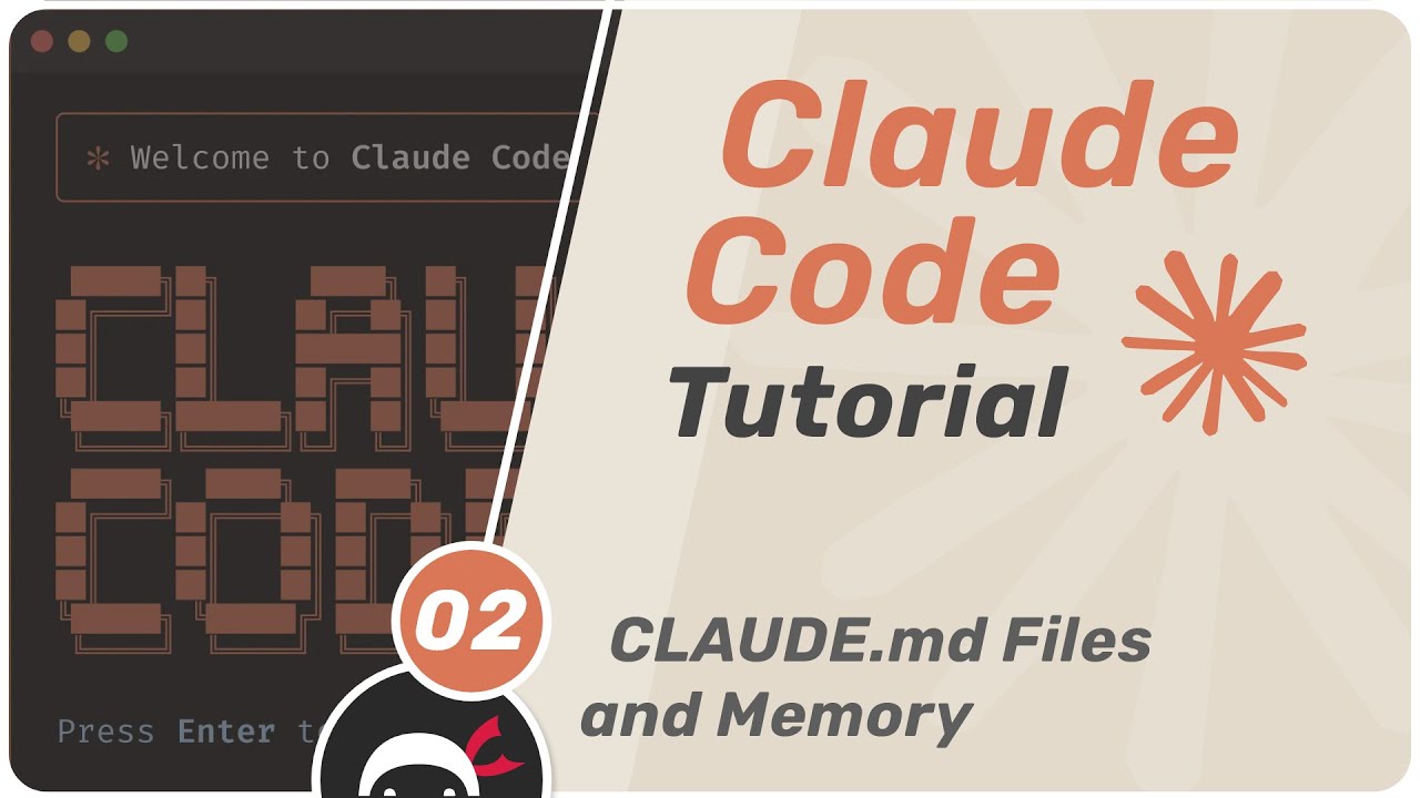 Claude Code Tutorial 2 Claude Md Files Init Youtube