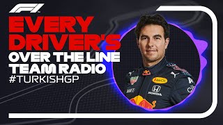 Every Driver's Radio At The End Of Their Race | 2021 Turkish Grand Prix