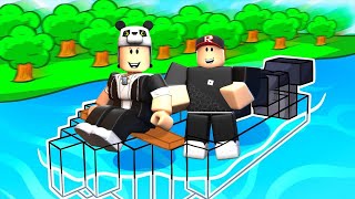 Görünmez Gemi Yaptık! - Panda ile Roblox Build A Boat For Treasure