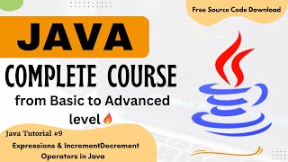 Java tutorial for beginners | Expressions & Increment Decrement Operators in Java